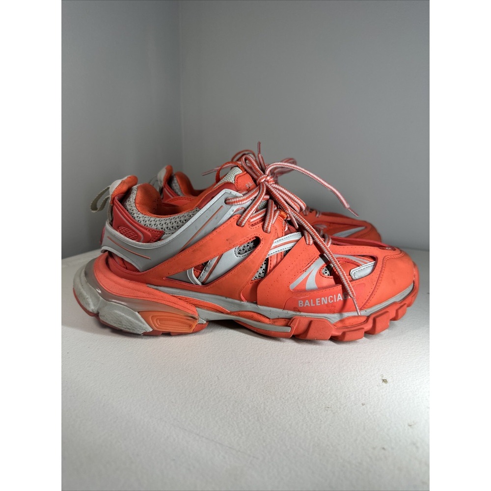 Balenciaga Track Sneakers Orange Grey Men's Size 10 US 43 EU 542023